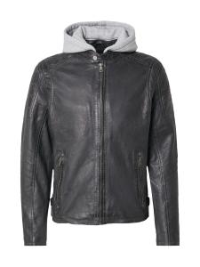 Кожаная куртка Gipsy by Mauritius Between-Season Jacket Rylo LAKEV, антрацит