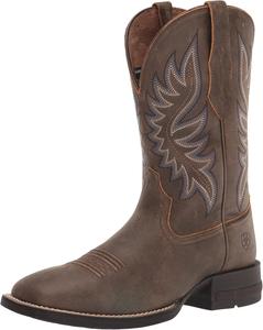 Мужские вестерн-ботинки ARIAT Brander, коричневый