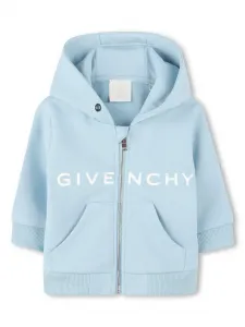 Худи с логотипом Givenchy Kids, синий