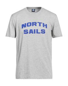 Футболка North Sails, светло-серый