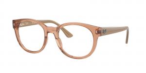 Оптические оправы унисекс RX7227 RAY-BAN, transparent light brown