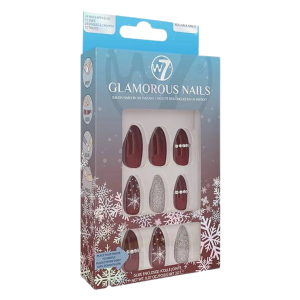 W7 Glamorous Nails Накладные ногти «сахар и специи», 24 шт./уп.