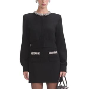 Self-portrait Свитер Self portrait женский классический черный