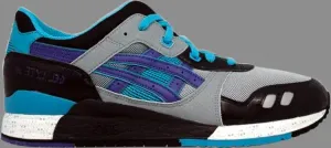 Кроссовки gel-lyte 3 'blueberry' Asics, серый