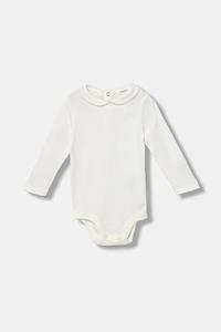 Хлопковый боди для малышей United Colors Of Benetton, белый