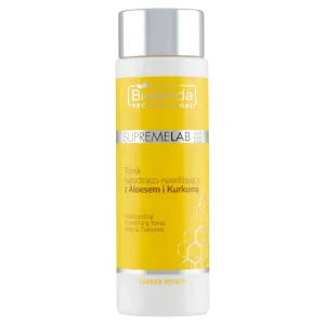 Bielenda Professional SupremeLab успокаивающий и увлажняющий тоник для лица с алоэ вера и куркумой, 200 мл