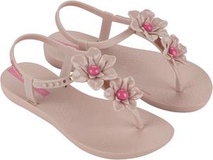 Детские сандалии Ipanema для девочек, цветочные сандалии, розовый