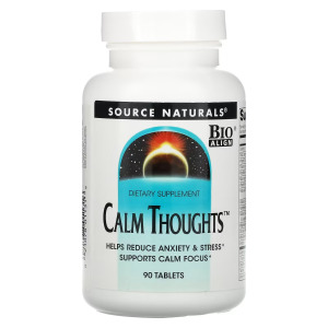 Source Naturals Calm Thoughts, 90 таблеток