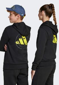 Худи Adidas Sportswear SMILEYWORLD KIDS, Black Bright Yellow/Black