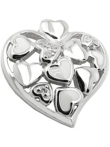 Gallay Кулон 19х18 мм, серебро 925 пробы