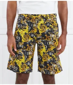 Шорты regular fit Versace Jeans Couture, черный