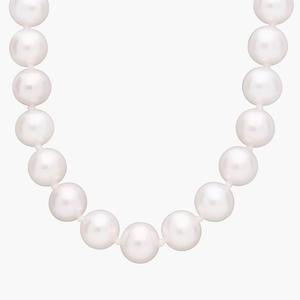 24-дюймовое ожерелье из пресноводного культивированного жемчуга из 14-каратного желтого золота (7,5-8,0 мм) Blue Nile