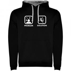 Худи Kruskis Problem Solution Climb Two-Colour, черный