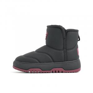 AQUASCUTUM Тёплые короткие зимние сапоги женские - чёрные, цвет Black