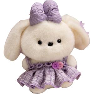 Плюшевый кулон мишка Sweetheart Bear и кролик Fragrant Wind высотой 13 см MENGGEGE