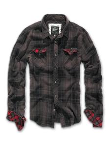 Рубашки Brandit коричневого цвета