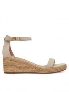 Эспадрильи Suede Ankle Mid Wedge Espadrille Fw0Fw08479 Tommy Hilfiger, бежевый