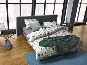 Сатиновое постельное белье Essenza Jacksons, цвет мульти 200x200см+2x80x80 AL