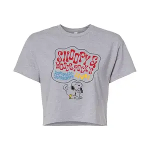 Футболка Juniors с графическим принтом «Peanuts» и «Woodstock» Licensed Character, серый