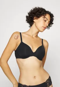 Гладкий базовый бюстгальтер на косточках Dkny Intimates, Black