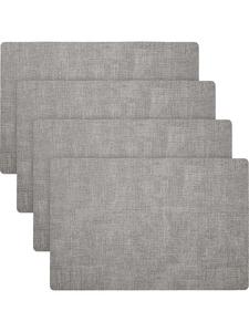 Erwin Müller Набор салфеток Elvas, 4 штуки, серый цвет