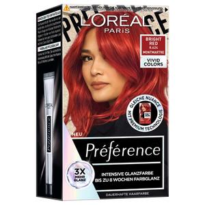 Краска для волос preference vivid colors Loreal Paris, nr. 8.624 - bright red, количество 1 шт.