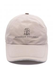 Кепка Brunello Cucinelli с вышитым логотипом, нейтральный