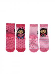 Носки Gabby's Dollhouse, розовый