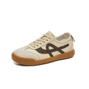 D FUSE SCANDINAVIA устойчивые к истиранию легкие нескользящие низкие повседневные туфли женские D:FUSE SCANDINAVIA, бежевый/коричневый