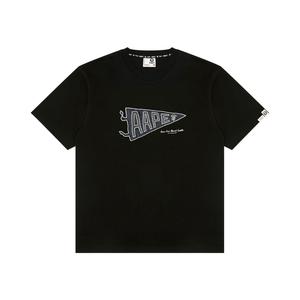 Футболка Cotton T shirt от *A Bathing APE Aape, черный