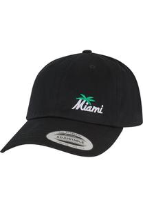 Бейсболка Mister Tee Cap Miami Palm Tree, черный