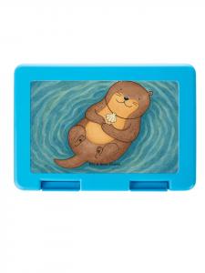 Mr. & Mrs. Panda Ланчбокс Otter Shell Design without Saying в белом цвете