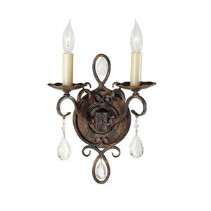Настенная лампа Elstead Lighting, 22,9x22,9x29,8 см, цвет Bronzefarben
