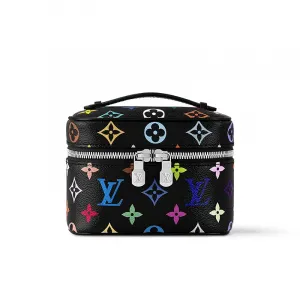 LOUIS VUITTON X Takashi Murakami Nice Nano Black Multicolored
