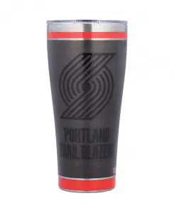 Стакан Portland Trail Blazers из нержавеющей стали, 30 унций, затемнённый Tervis Tumbler, black