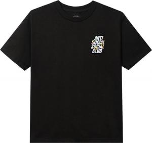 Футболка Anti Social Social Club Drop A Pin Tee 'Black', черный