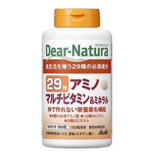 Добавка Dear Natura Strong 29 Amino, Multivitamin & Mineral, 300 таблеток