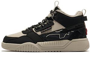 Кеды мужские, обувь для скейтбординга высокая Iron Man серо-черный Erke