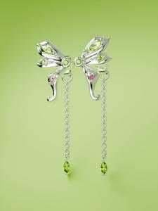 Серьги Winx Club X Gadget4entertainment Aisha Enchantix, серебро