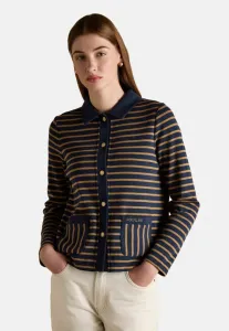 Кардиган прямого кроя Joules, Navy/Tan
