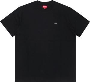 Футболка Supreme Small Box Tee 'Black', черный