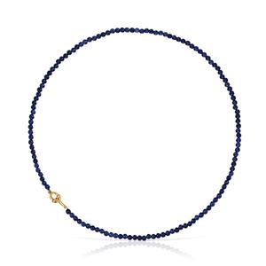 Колье Tous Manifesto, позолоченное серебро/содалит