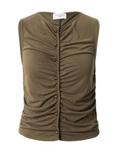 Топ ABOUT YOU x Toni Garrn Cecile, оливковый