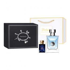 Классический одноименный мужской парфюм 30 мл/50 мл + 5 мл + коробка Versace, namesake 50ml + dylan male 5ml черный gift box