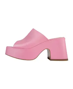 Сандалии на каблуках L37, розовый