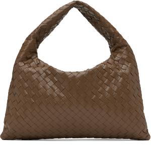 Маленькая сумка для хмеля Taupe Bottega Veneta