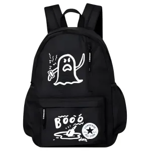 Converse Полиэстеровый рюкзак среднего размера унисекс черный, Ghost