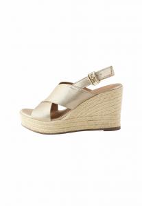 Босоножки на танкетке Espadrilles Next, золотой