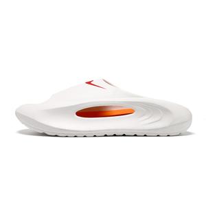 Binary ЭВА спортивные шлепанцы быстросохнущие противоскользящие унисекс бело-оранжевые, цвет White Orange