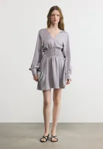 Коктейльное платье с глубоким вырезом/вечернее платье Boss, Open Purple